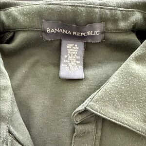 Banana Republic Forest Green Polo